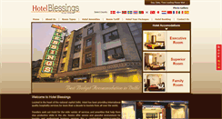 Desktop Screenshot of blessingshotel.com